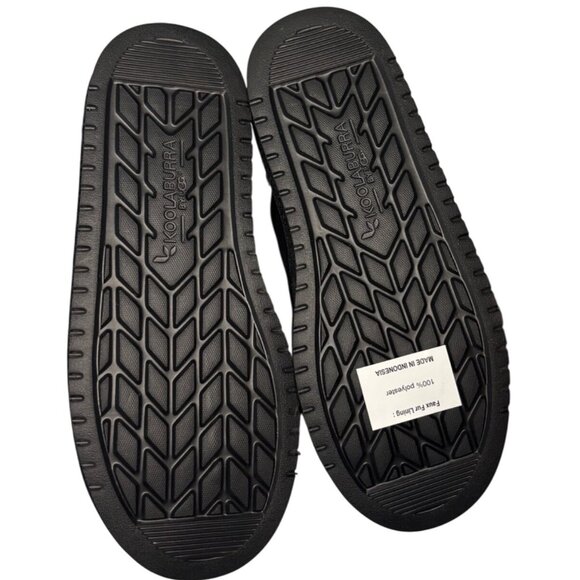 Koolaburra by UGG Kids Koola Ultra Mini Boot Black Suede Girls Size 4 Women's 5 - Picture 9 of 9